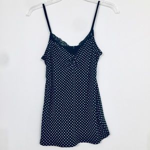 Polka dot camisole